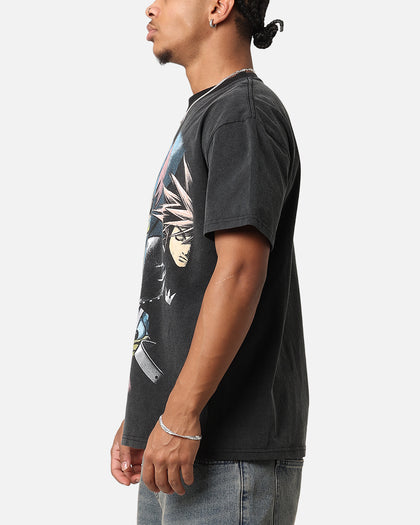 Goat Crew X Kingdom Hearts Poster Heavy T-Shirt Vintage Black