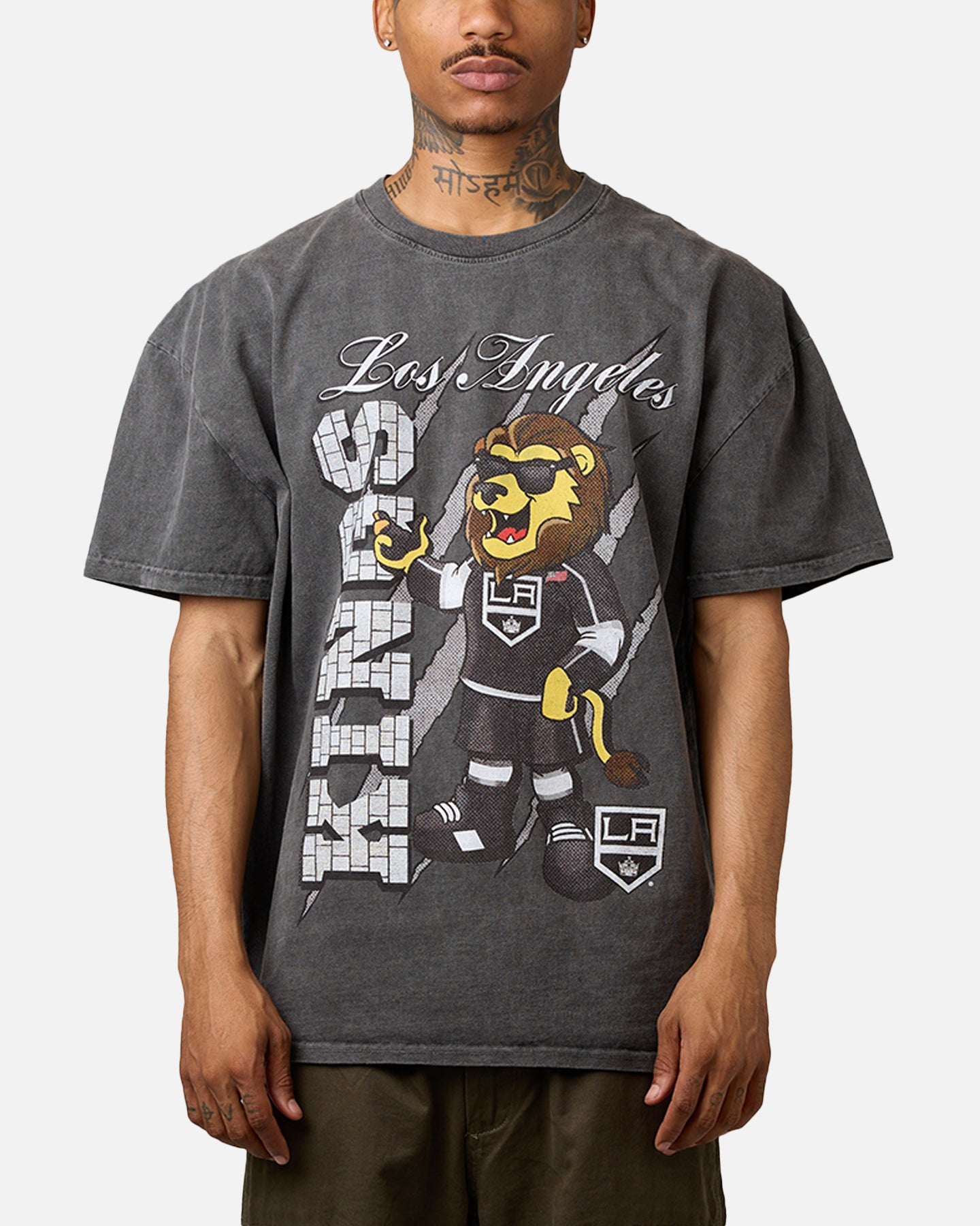 Culture Kings Los Angeles Kings Heavyweight T-Shirt Black Black