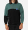 Carre Block Rugby Polo Shirt Green/Black