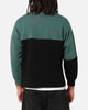 Carre Block Rugby Polo Shirt Green/Black