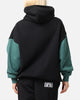 Carre Floral Full Zip Hoodie Black/Green