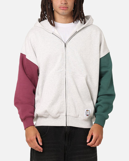 Carre Floral Full Zip Hoodie Multi