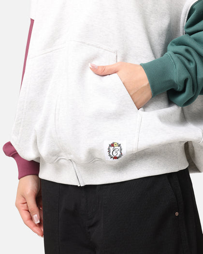 Carre Floral Full Zip Hoodie Multi