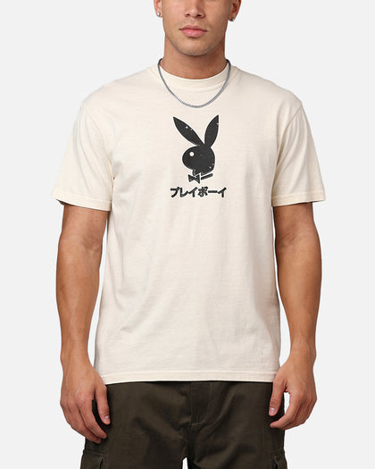 Playboy Ace Of Clubs T-Shirt Sand