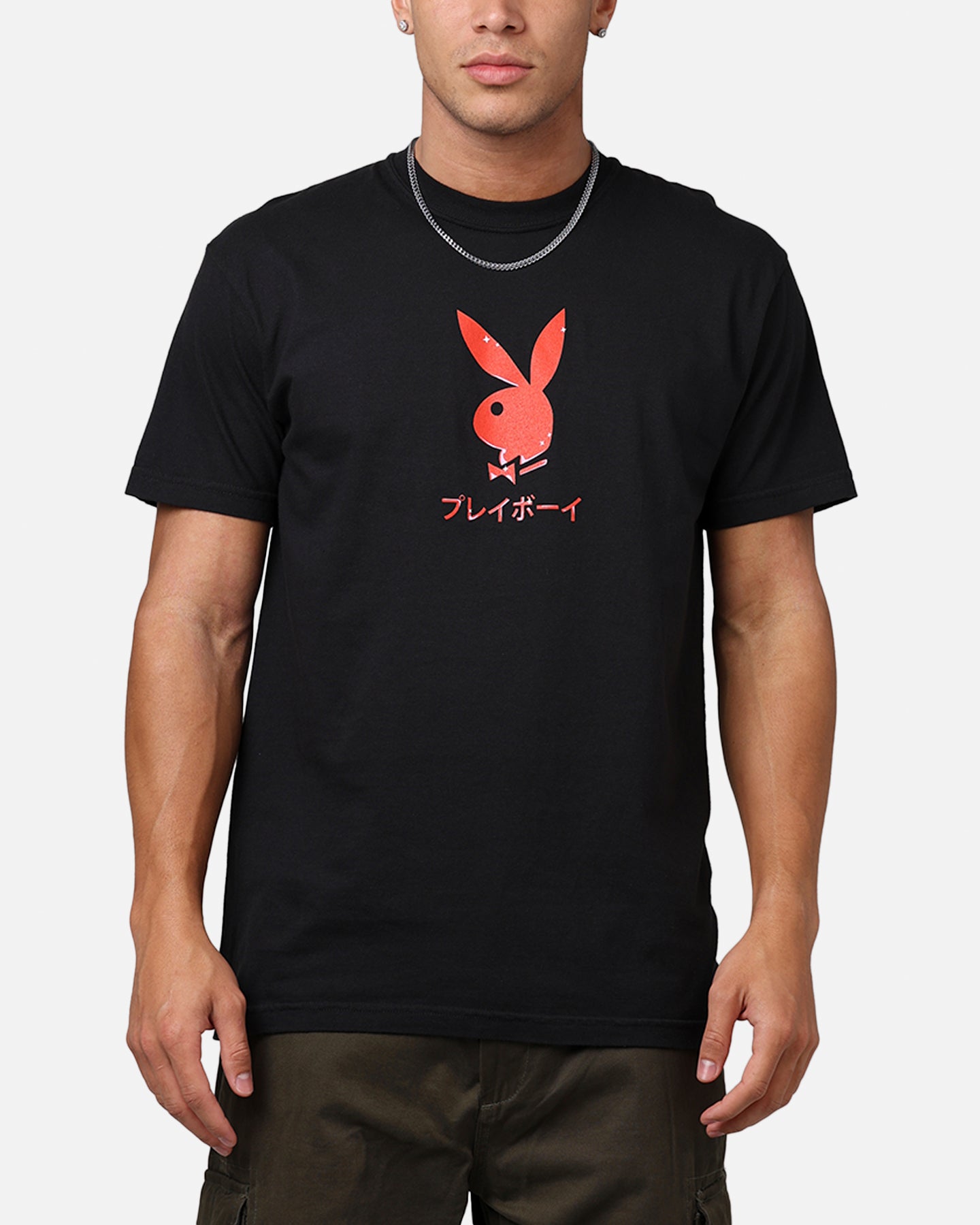 Playboy Ace Of Hearts T-Shirt Black/Red | Culture Kings US