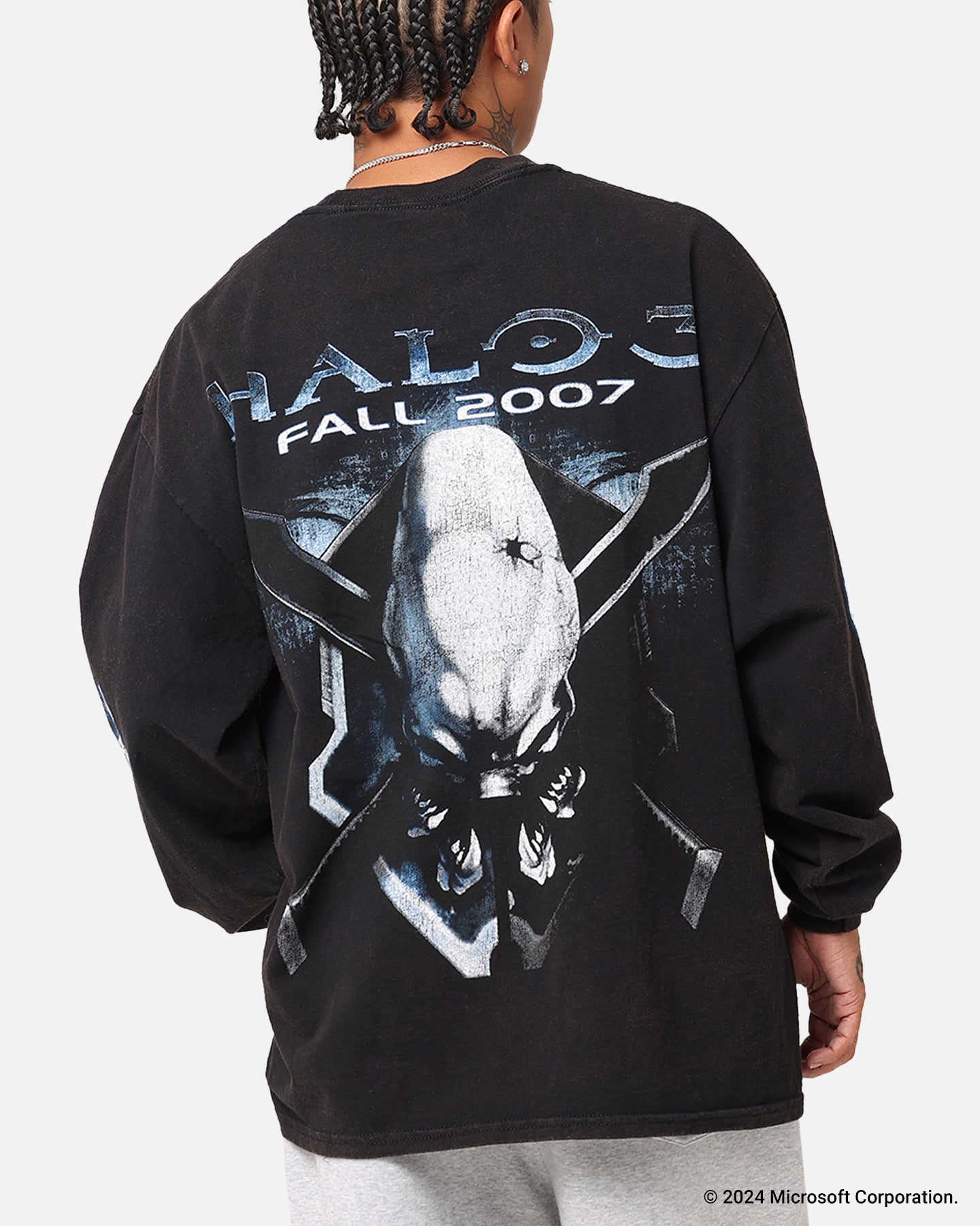 73Studio X Halo Halo Legendary Long Sleeve T-Shirt Black | Culture