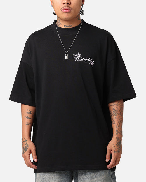 Saint Morta Divine Living T-Shirt Black