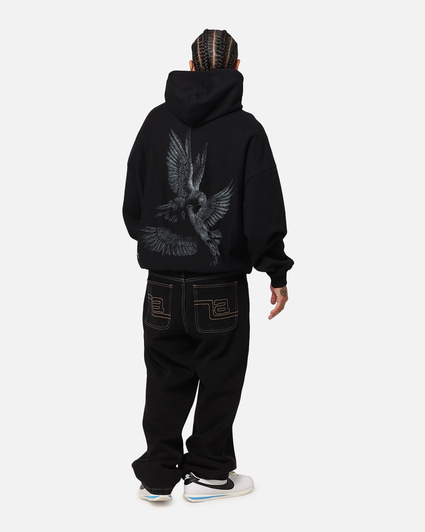 Saint Morta Doves Premium Hoodie Black | Culture Kings US