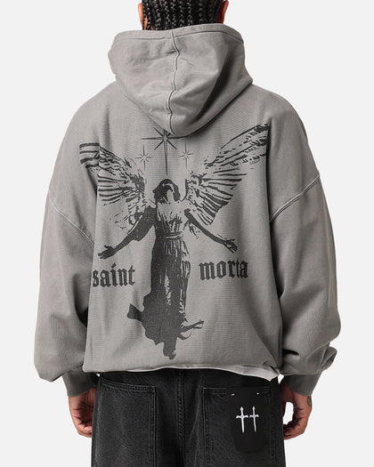 Saint Morta Ethereal Hoodie Washed Charcoal