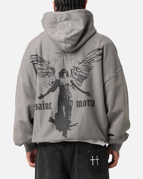 Saint Morta Ethereal Hoodie Washed Charcoal