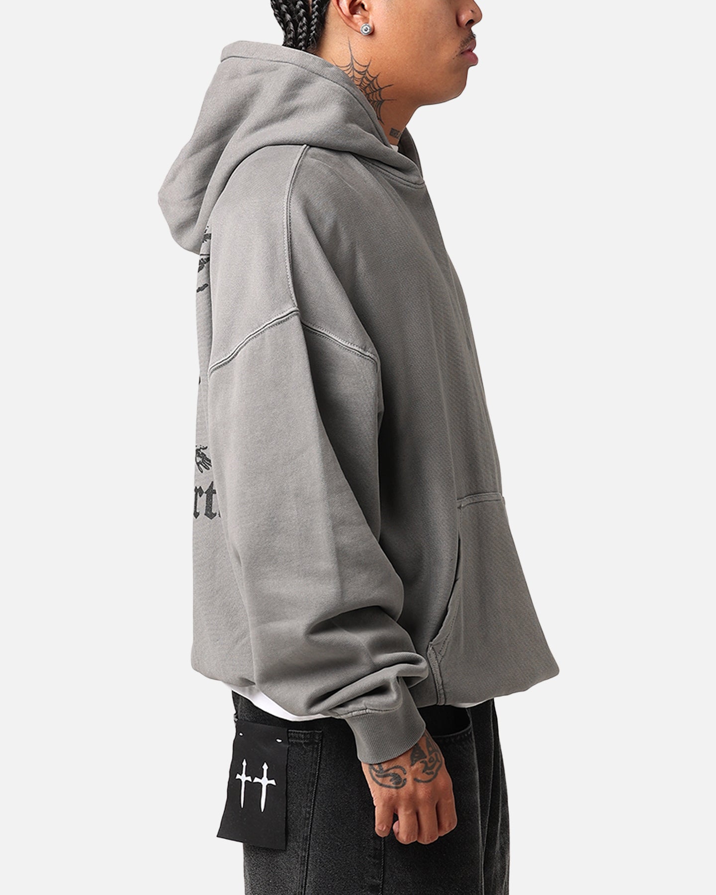 etherealexist パーカー Saint Morta Ethereal Hoodie Washed Charcoal | Culture Kings US
