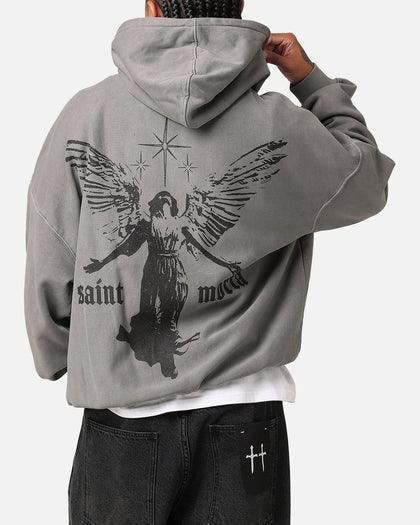 Saint Morta Ethereal Hoodie Washed Charcoal