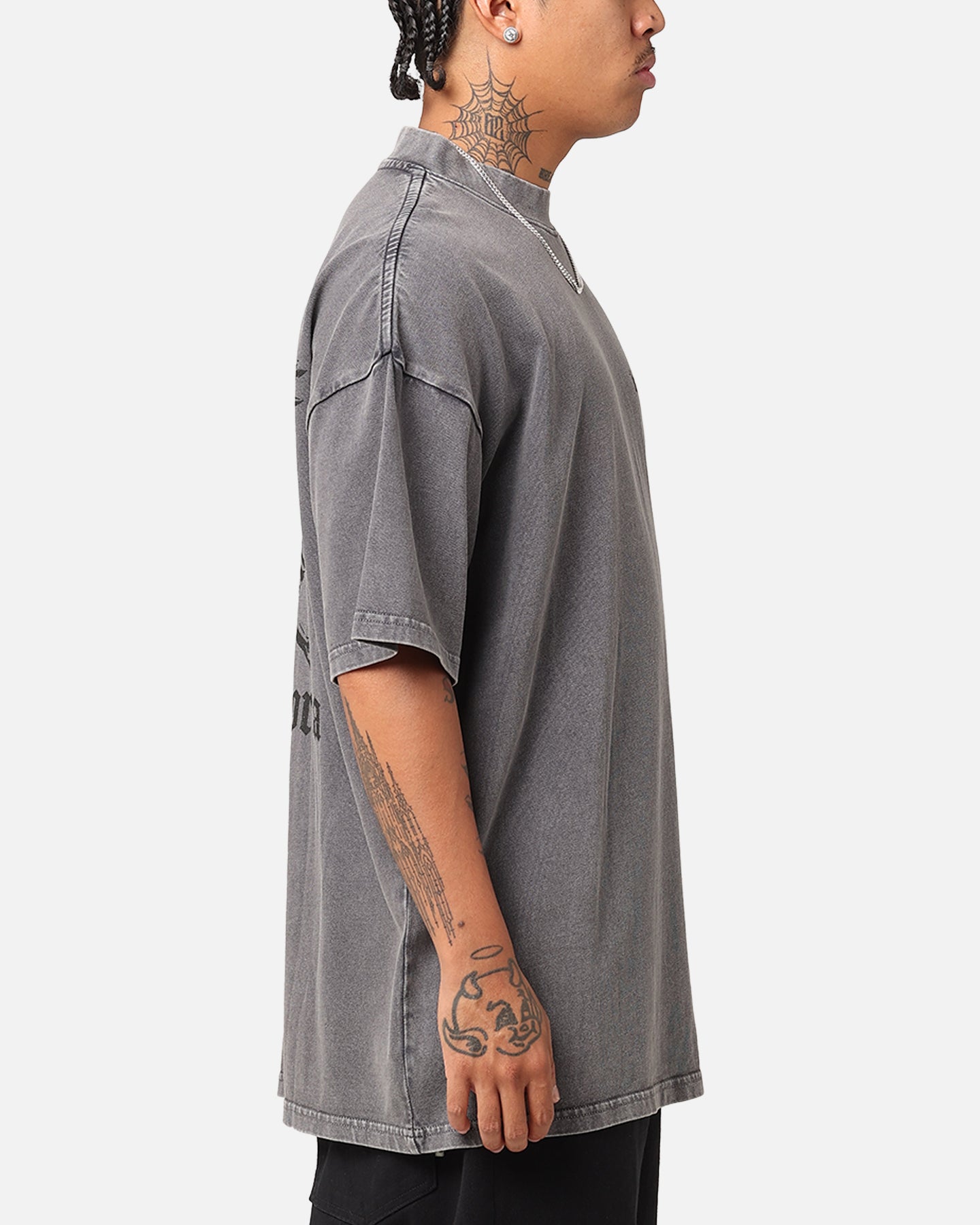 Saint Morta Ethereal T-Shirt Washed Charcoal | Culture Kings US