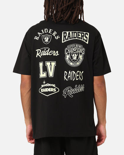 New Era Las Vegas Raiders Oversized Glow T-Shirt Black