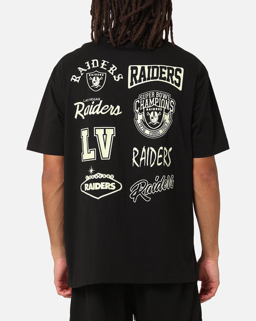 New Era Las Vegas Raiders Oversized Glow T-Shirt Black