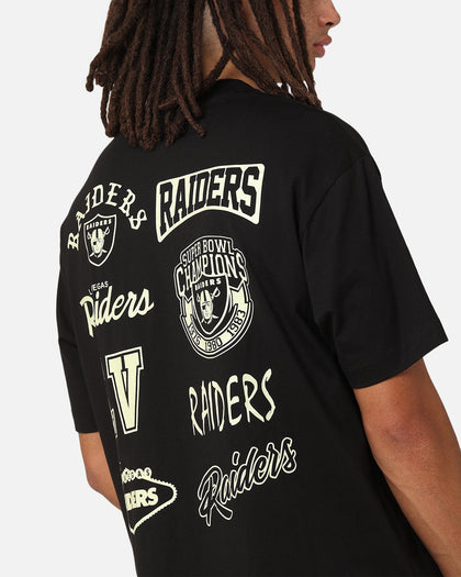 New Era Las Vegas Raiders Oversized Glow T-Shirt Black