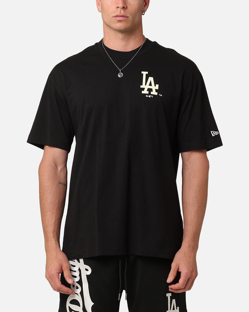 New Era Los Angeles Dodgers Oversized Glow T-Shirt Black
