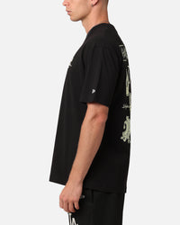 New Era Los Angeles Dodgers Oversized Glow T-Shirt Black