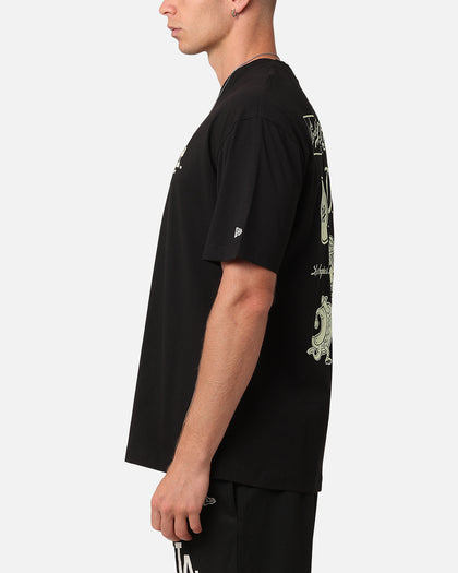 New Era Los Angeles Dodgers Oversized Glow T-Shirt Black