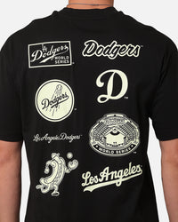 New Era Los Angeles Dodgers Oversized Glow T-Shirt Black