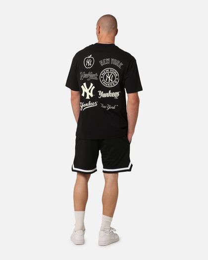 New Era New York Yankees Oversized Glow T-Shirt Black
