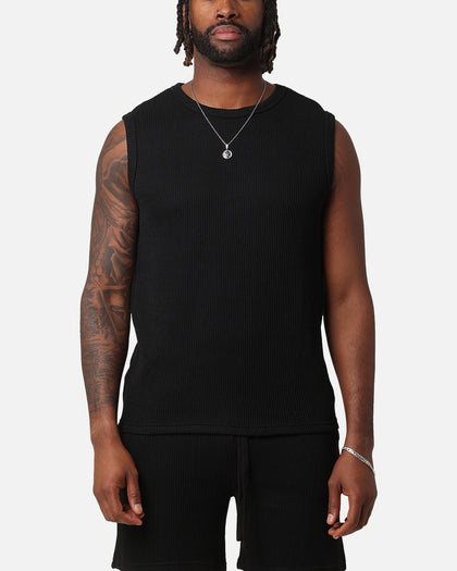 XXIII Broad Knit Singlet Black