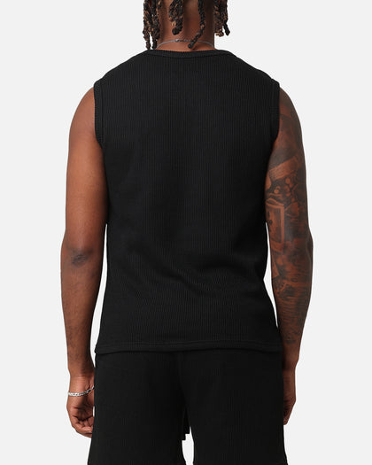 XXIII Broad Knit Singlet Black