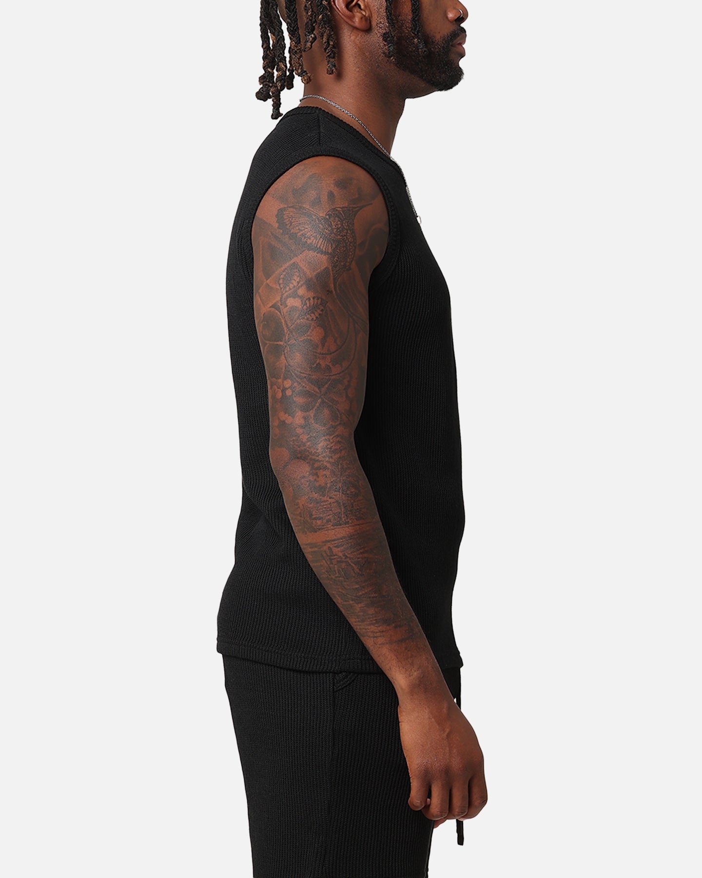XXIII Broad Knit Singlet Black | Culture Kings US