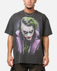 73Studio X DC Batman The Joker Magic Trick Heavyweight T-Shirt Black Wash