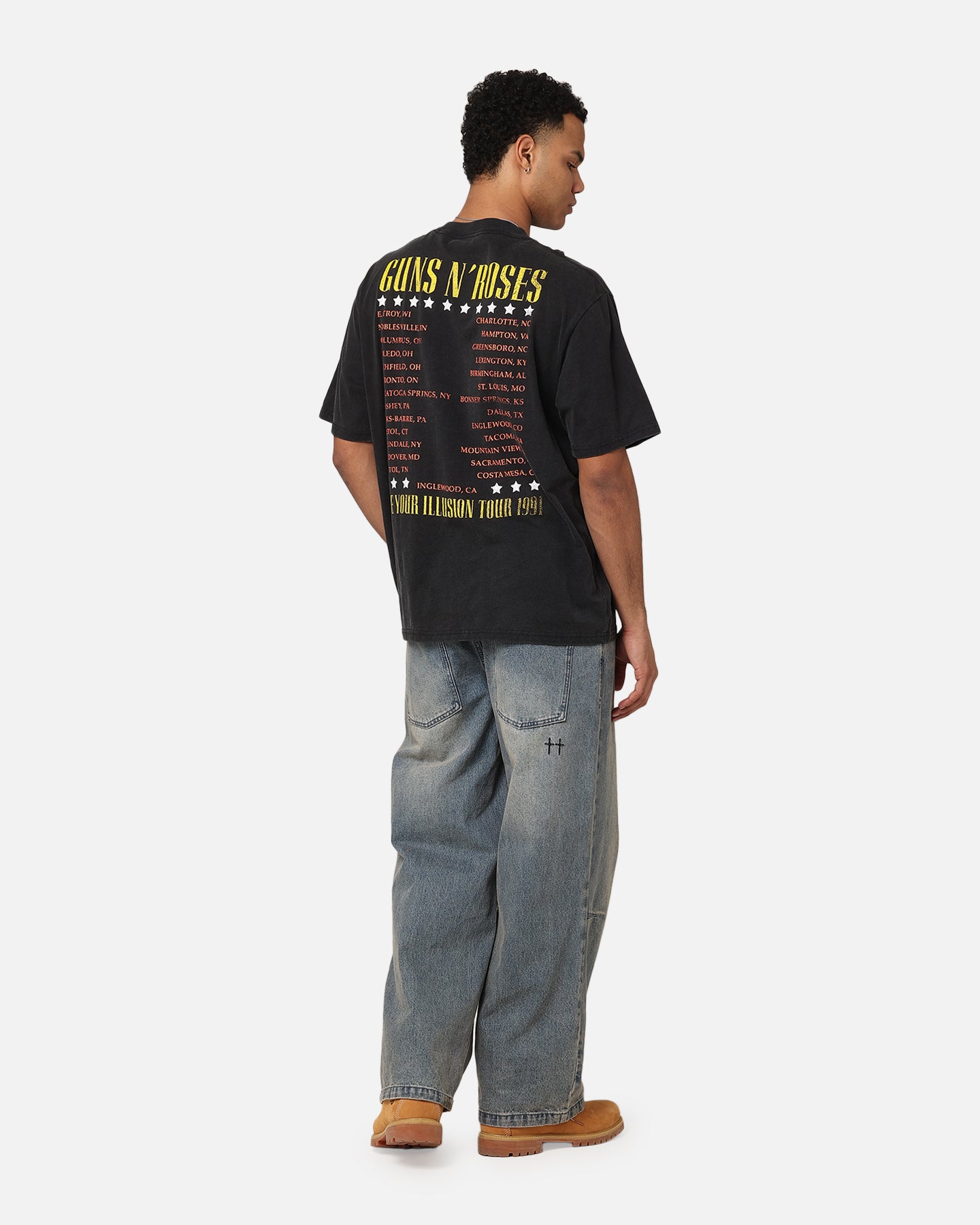 Guns N Roses Guns N Roses T-Shirt Washed Black | Culture Kings US