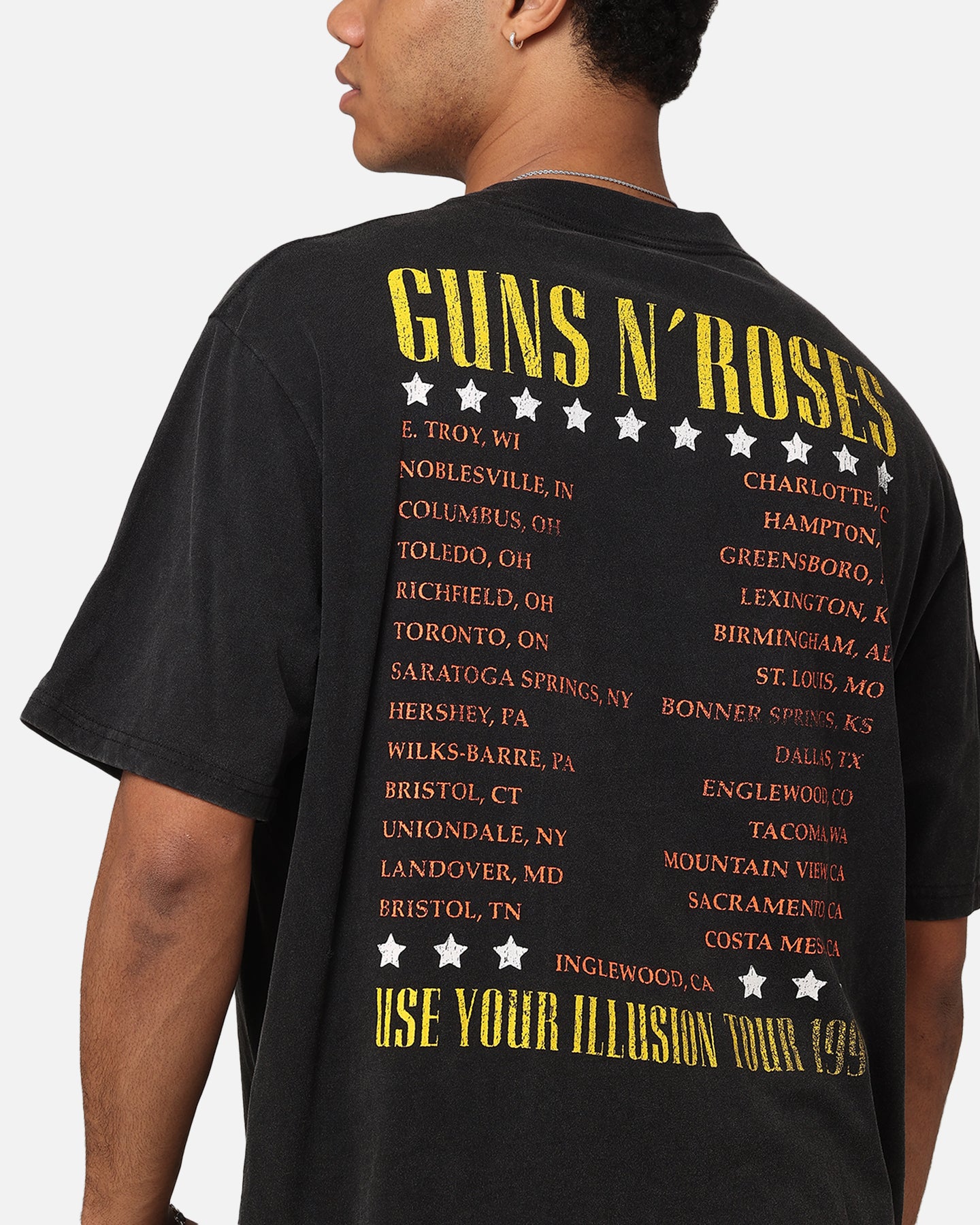 Guns N Roses Guns N Roses T-Shirt Washed Black | Culture Kings US