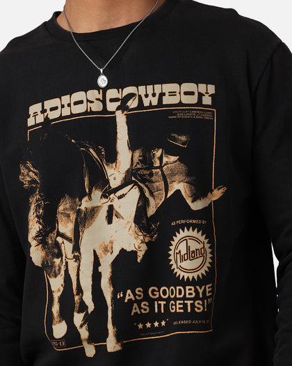 Midland Crewneck Sweater Washed Black