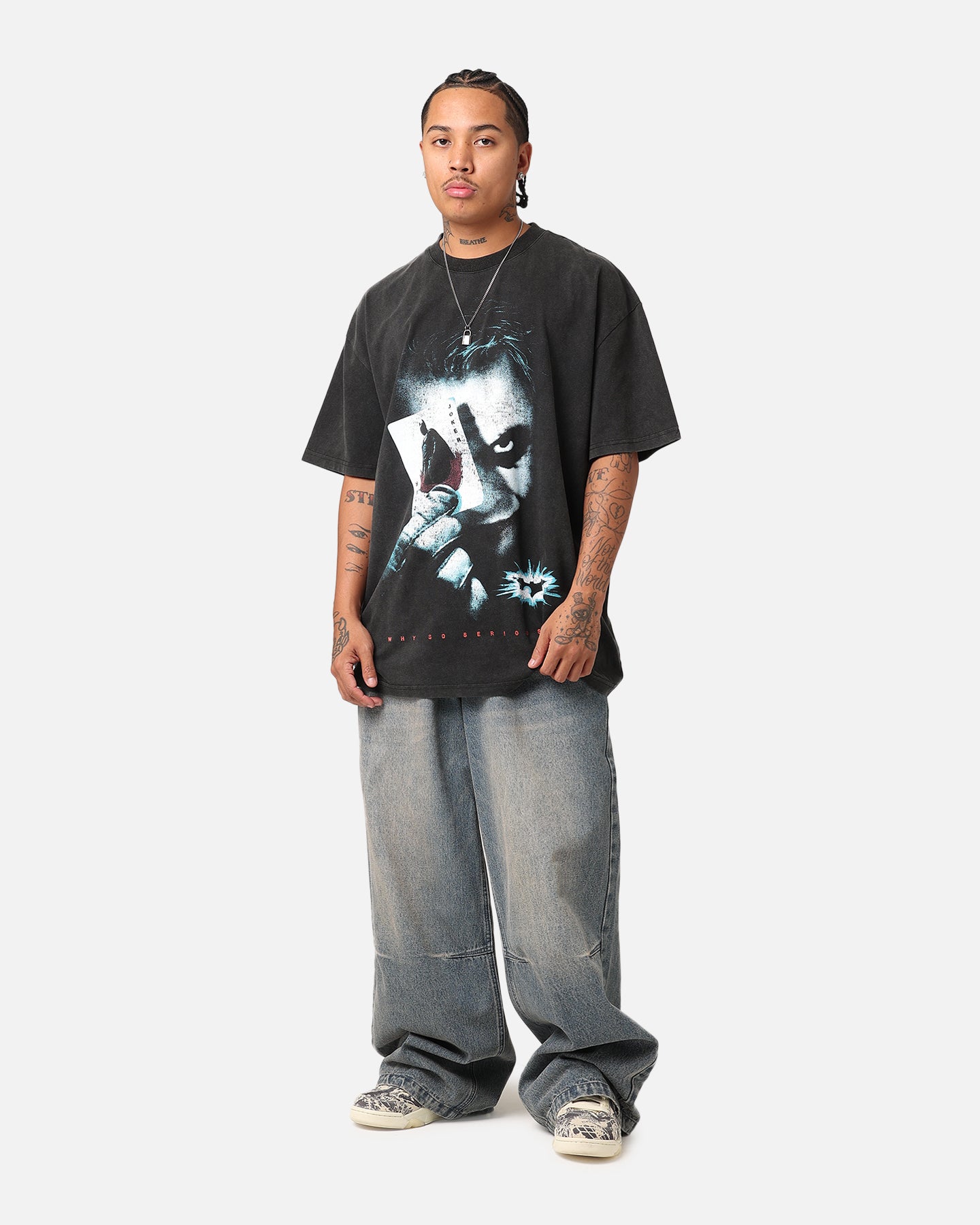 American Thrift X DC Batman The Dark Knight '08 Heavy T-Shirt