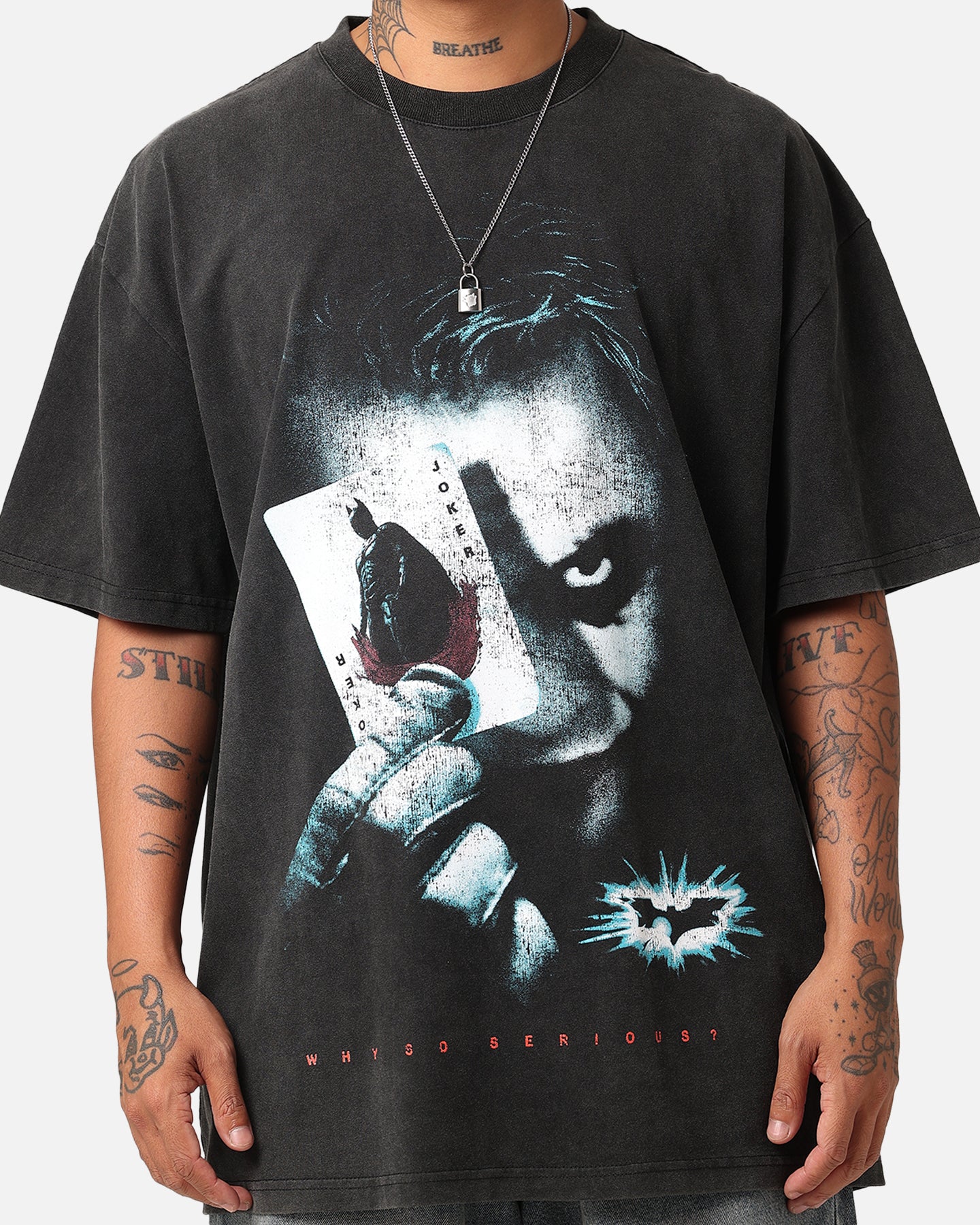American Thrift X DC Batman The Dark Knight '08 Heavy T-Shirt