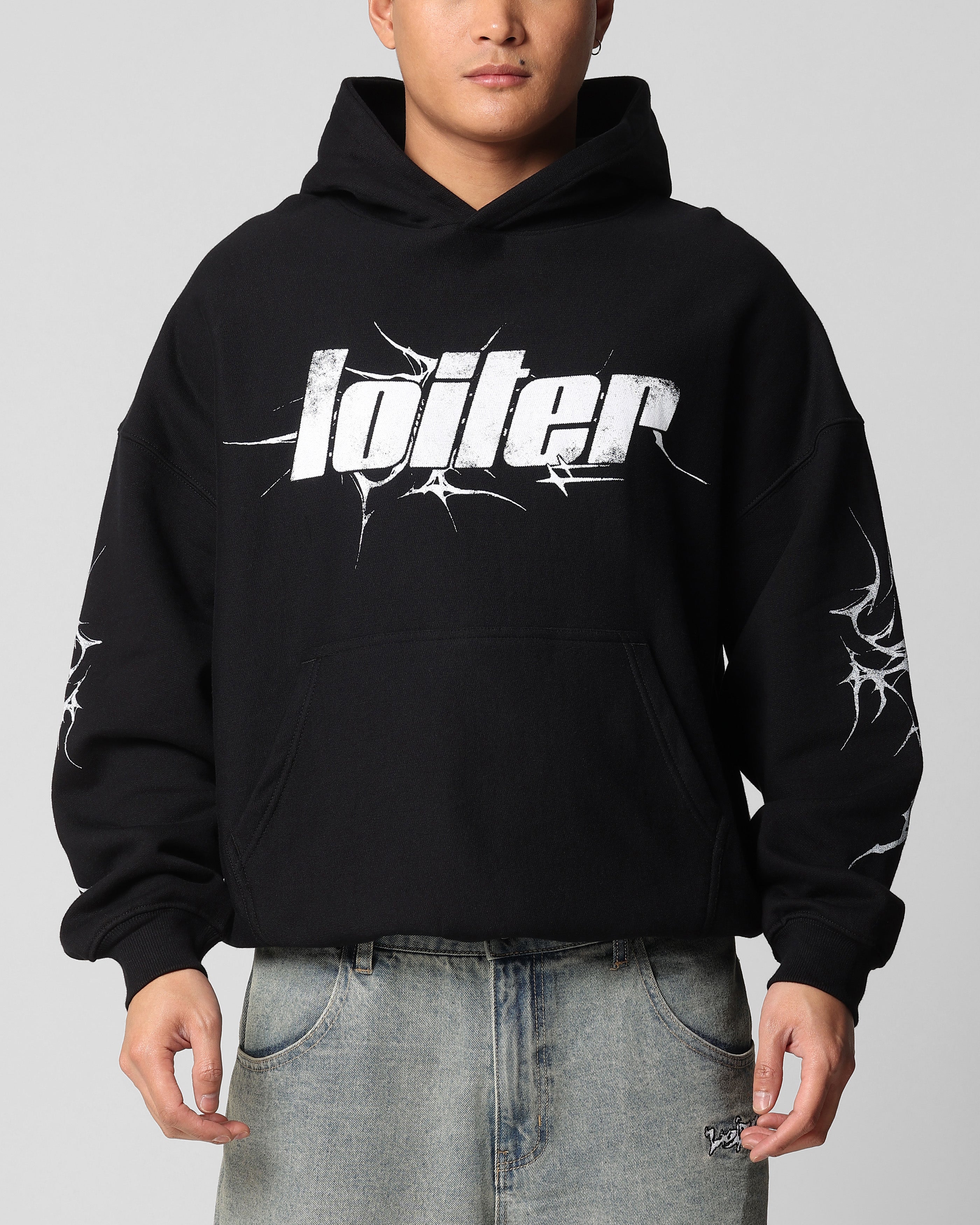 Loiter Neo Hoodie Black | Culture Kings US