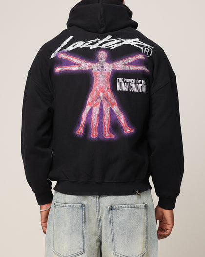 Loiter Human Condition Hoodie Black