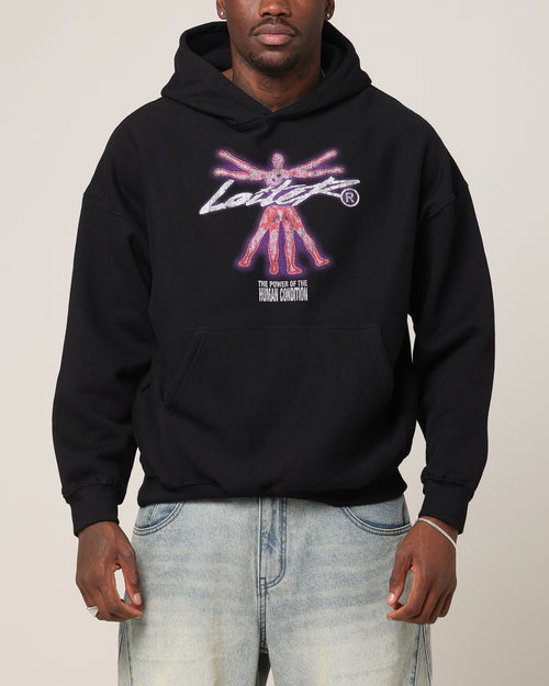 Loiter Human Condition Hoodie Black