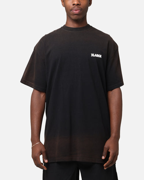 X-Large Washed 91 LCD T-Shirt Coffee