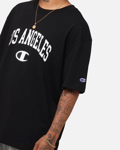 Champion Heritage Los Angeles Logo Graphic T-Shirt Black