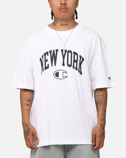 Champion Heritage New York Logo Graphic T-Shirt White