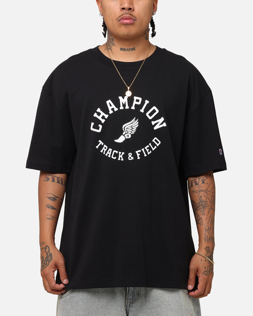 Champion Heritage Collegiate Track And Field T-Shirt Black