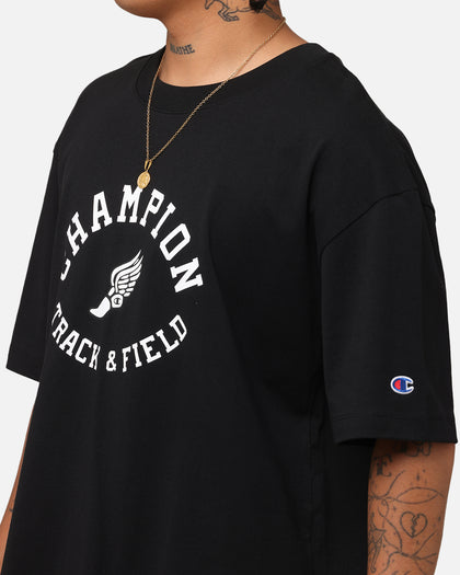 Champion Heritage Collegiate Track And Field T-Shirt Black