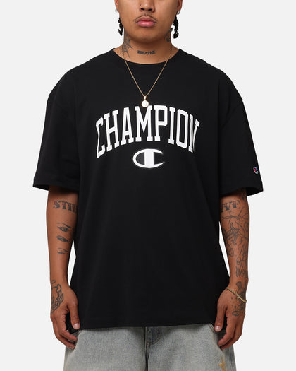 Champion Heritage Varsity Graphic T-Shirt Black