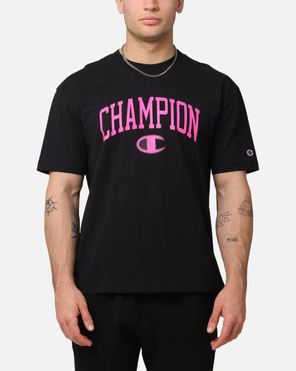 Champion Heritage Varsity Graphic T-Shirt Pink