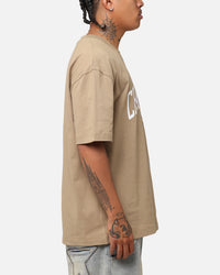 Champion Heritage Varsity Graphic T-Shirt Whole Wheat Khaki