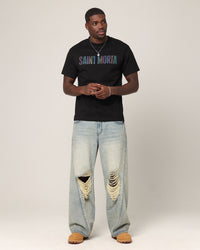 Saint Morta Lafayette V2 Ages T-Shirt Black/Iridescent