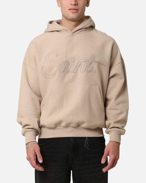 Saint Morta Scribere Premium Hoodie Stone