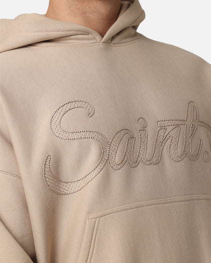 Saint Morta Scribere Premium Hoodie Stone