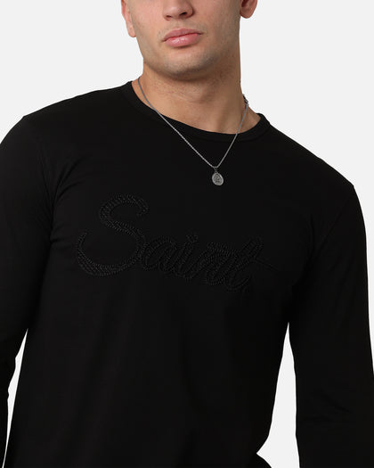 Saint Morta El Duplo Scribere Long Sleeve T-Shirt Black