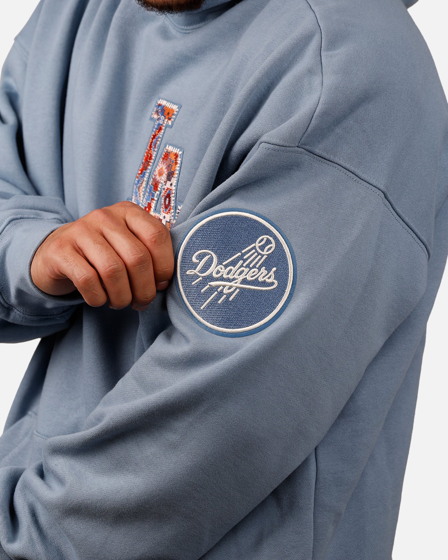 Pro Standard Los Angeles Dodgers 'Dodgers Tapestry' Hoodie Blue